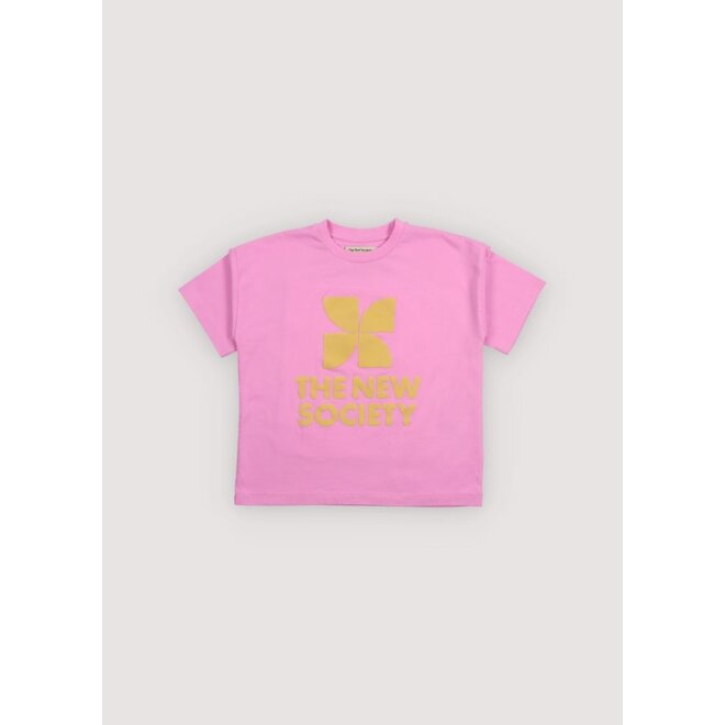 The New Society | TNS Logo T-Shirt Pink Lavander
