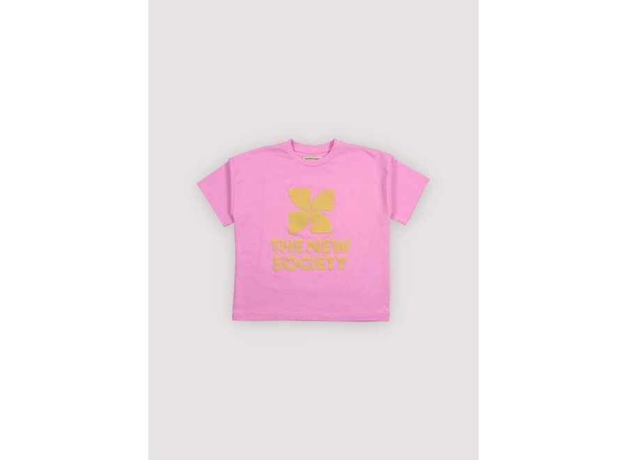 TNS Logo T-Shirt Pink Lavander