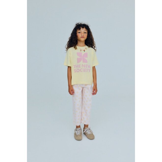 The New Society | TNS Logo T-Shirt Soft Lemon
