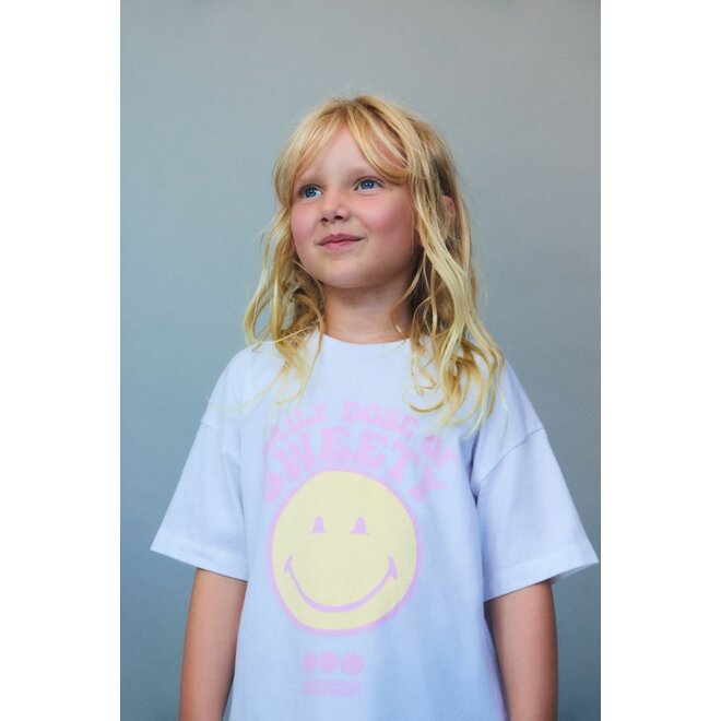 The New Society | Smiley T-Shirt Smiley Pure Cloud