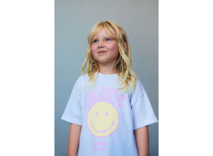 The New Society | Smiley T-Shirt Smiley Pure Cloud