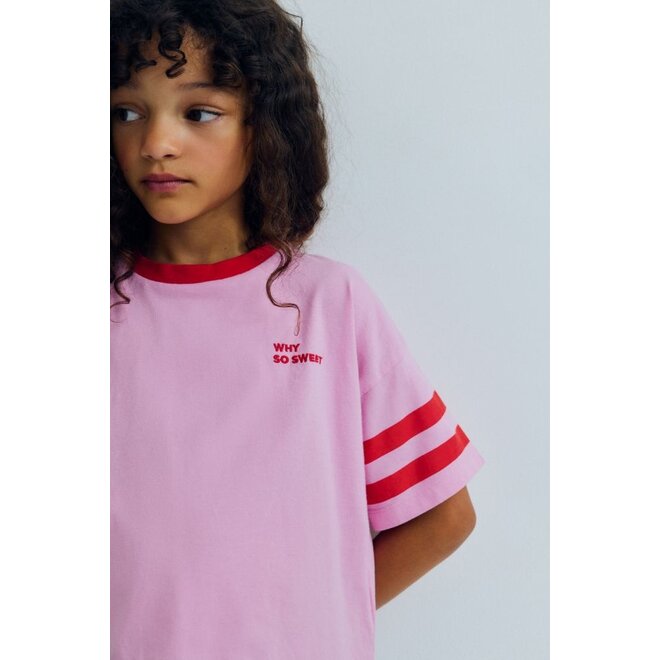 The New Society | Canna T-Shirt Pink Lavander