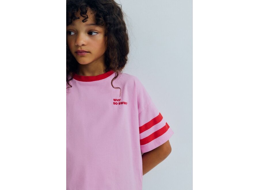 The New Society | Canna T-Shirt Pink Lavander