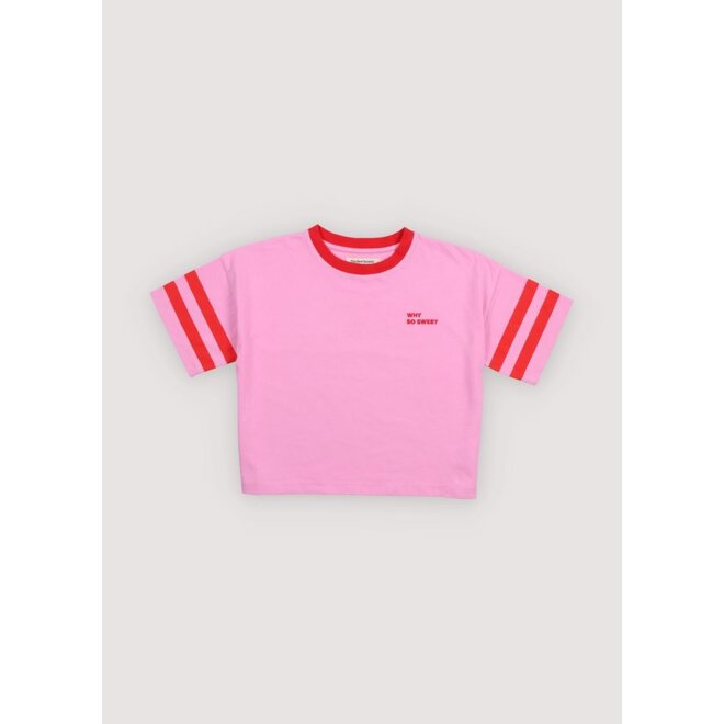 The New Society | Canna T-Shirt Pink Lavander