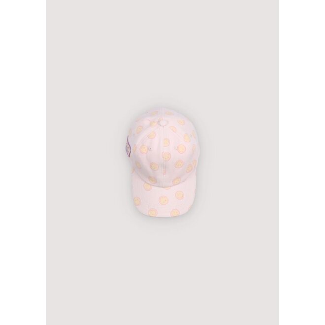 The New Society | Smiley Denim Cap Smiley Print