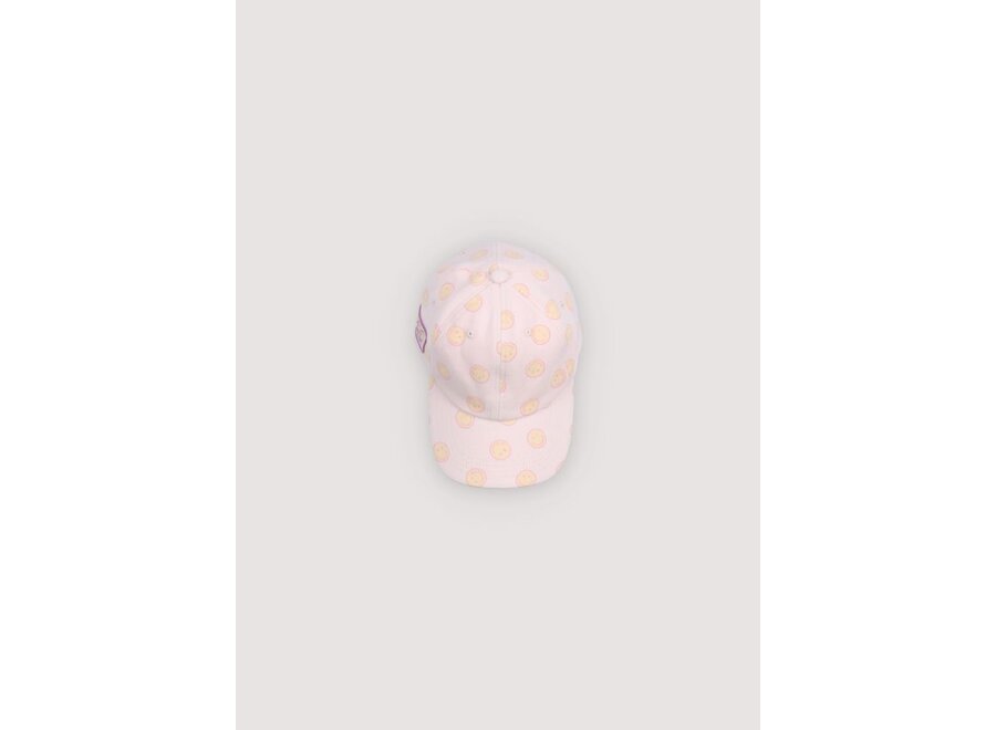 The New Society | Smiley Denim Cap Smiley Print