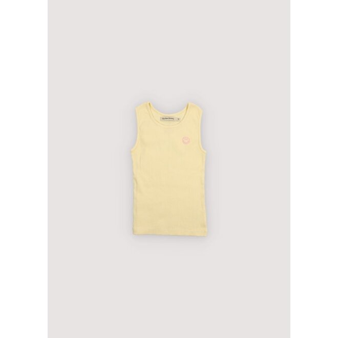 The New Society | Smiley Tee Soft Lemon