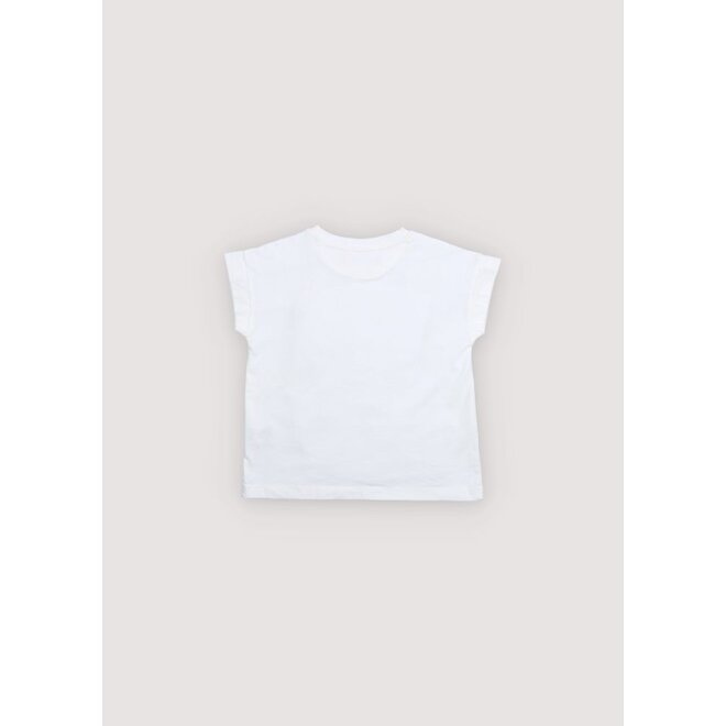 The New Society | Wisteria T-Shirt Pure Cloud