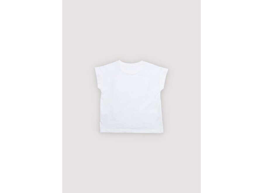 The New Society | Wisteria T-Shirt Pure Cloud