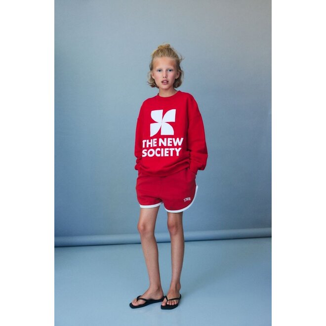 The New Society | Peony Teen Short Tulip Red