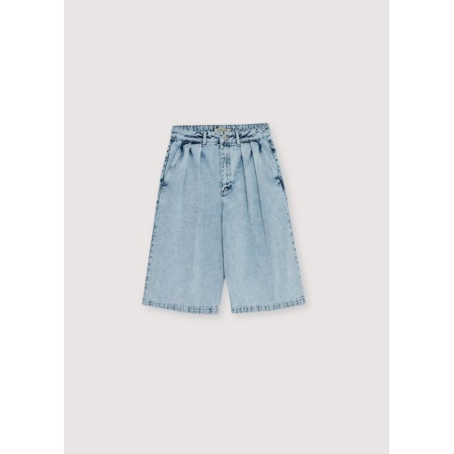 The New Society | TNS Denim Teen Bermuda Bleach Denim