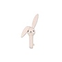 Konges Sløjd | Bunny Hand Rattle Stripie Petite Rose