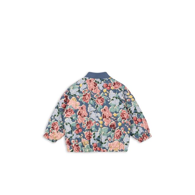 Konges Sløjd | Juno Printed Bomber Jacket Bloomiegrape Blues
