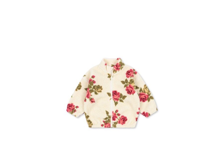 Jody Teddy Jacket Grs Midori Blanc