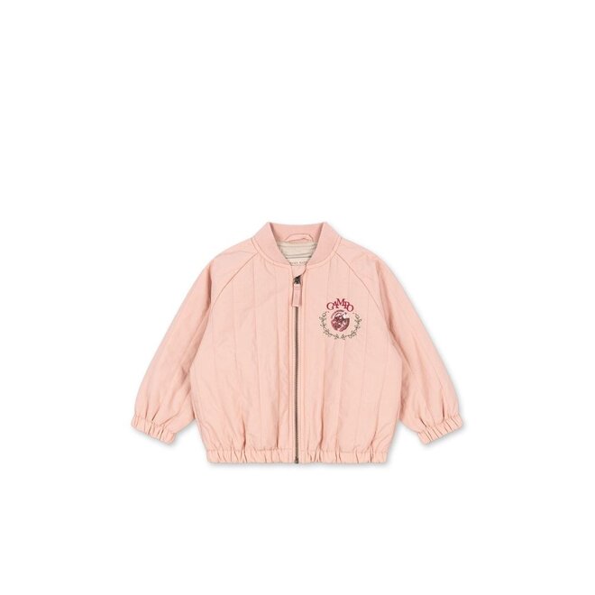 Juno Sequin Bomber Jacket Mellow Rose