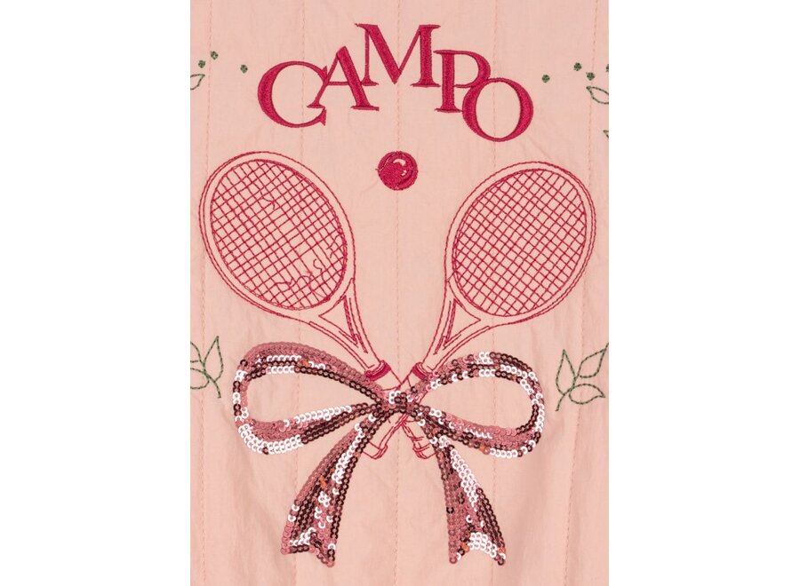 Konges Sløjd | Juno Sequin Bomber Jacket Mellow Rose