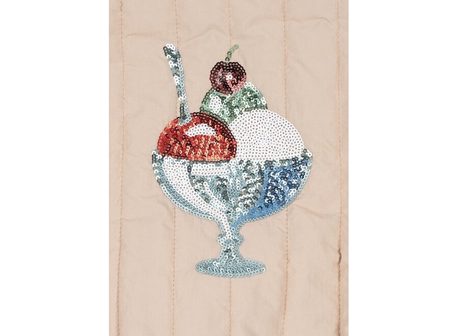 Konges Sløjd | Juno Sequin Bomber Jacket Ice Cream