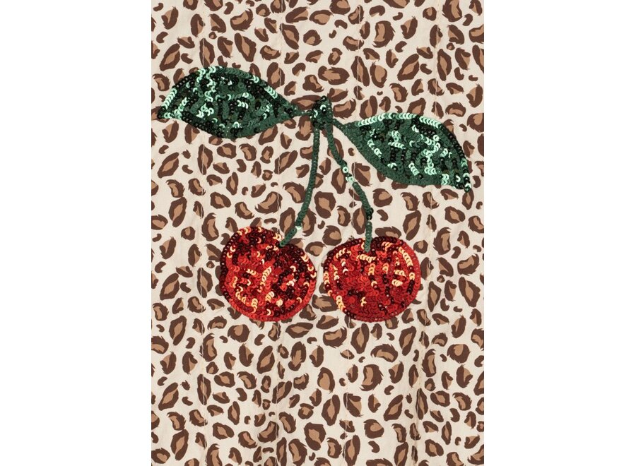 Konges Sløjd | Juno Printed Sequin Bomber Jacket Leo