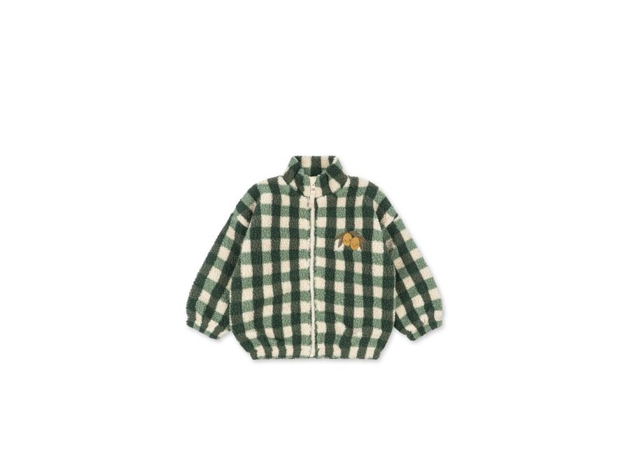 Konges Sløjd | Jody Teddy Jacket Grs Green Check