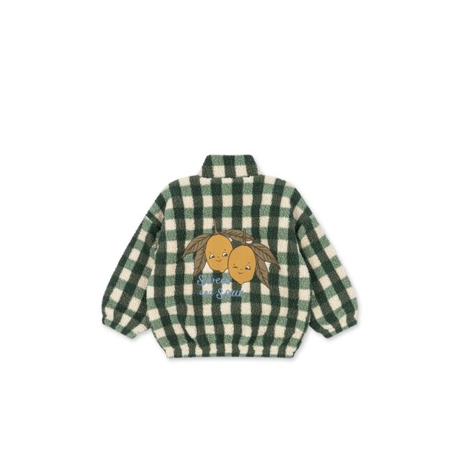 Konges Sløjd | Jody Teddy Jacket Grs Green Check