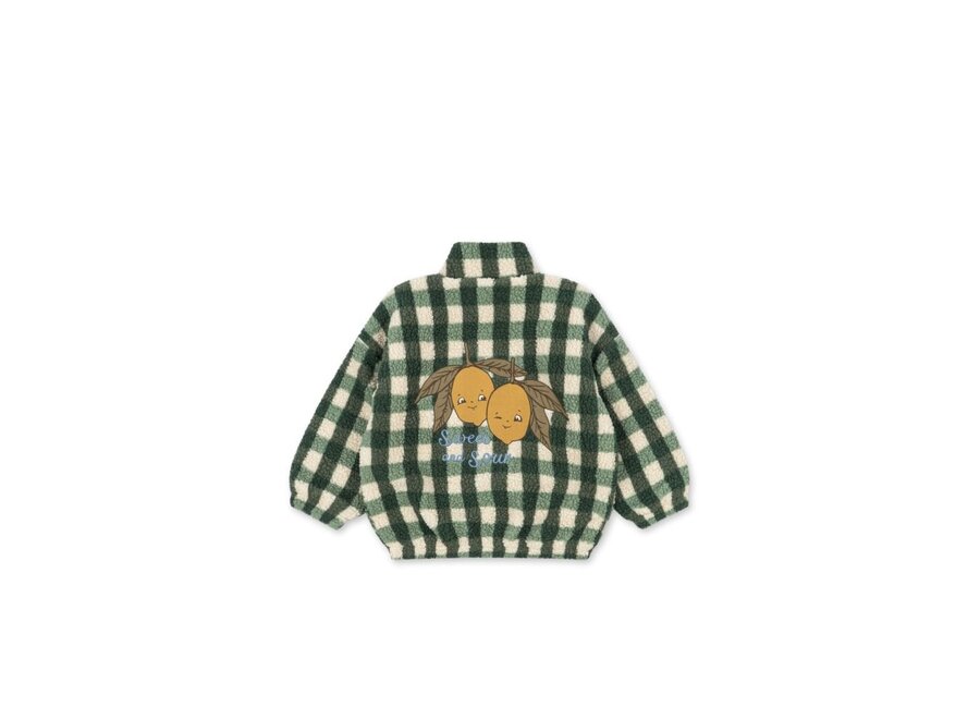 Konges Sløjd | Jody Teddy Jacket Grs Green Check