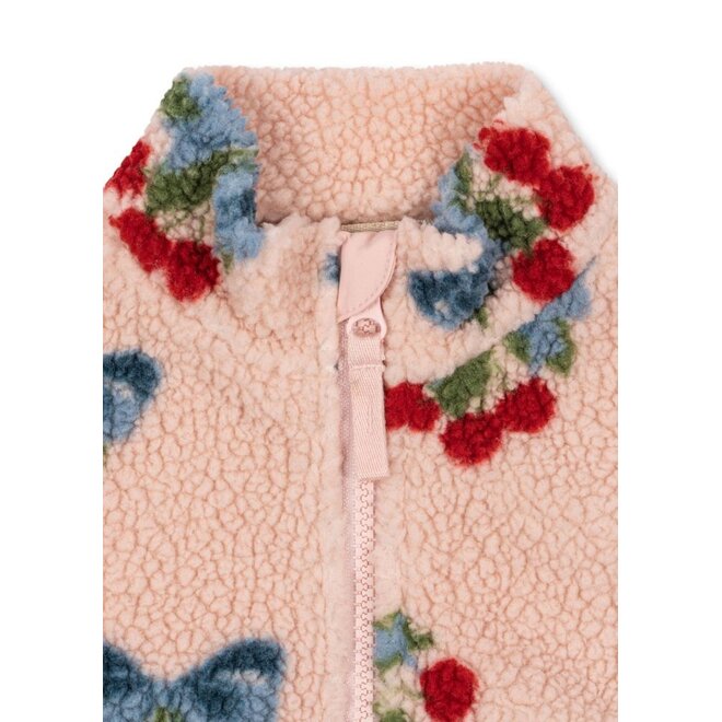 Konges Sløjd | Jody Teddy Jacket Grs Amarena Rose