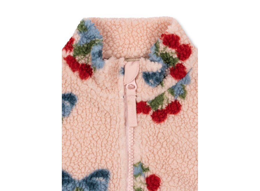 Konges Sløjd | Jody Teddy Jacket Grs Amarena Rose