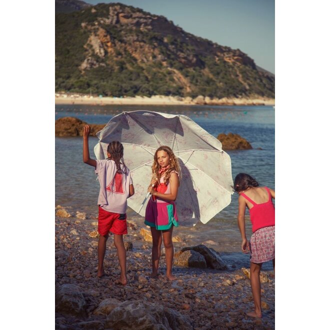 Piupiuchick | Shorts Fuchsia/Green