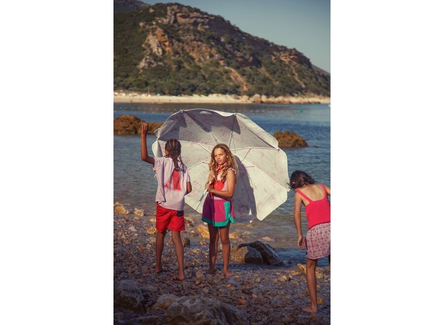 Piupiuchick | Shorts Fuchsia/Green