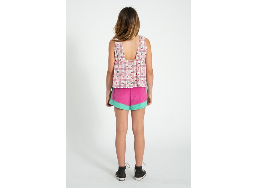 Piupiuchick | Shorts Fuchsia/Green
