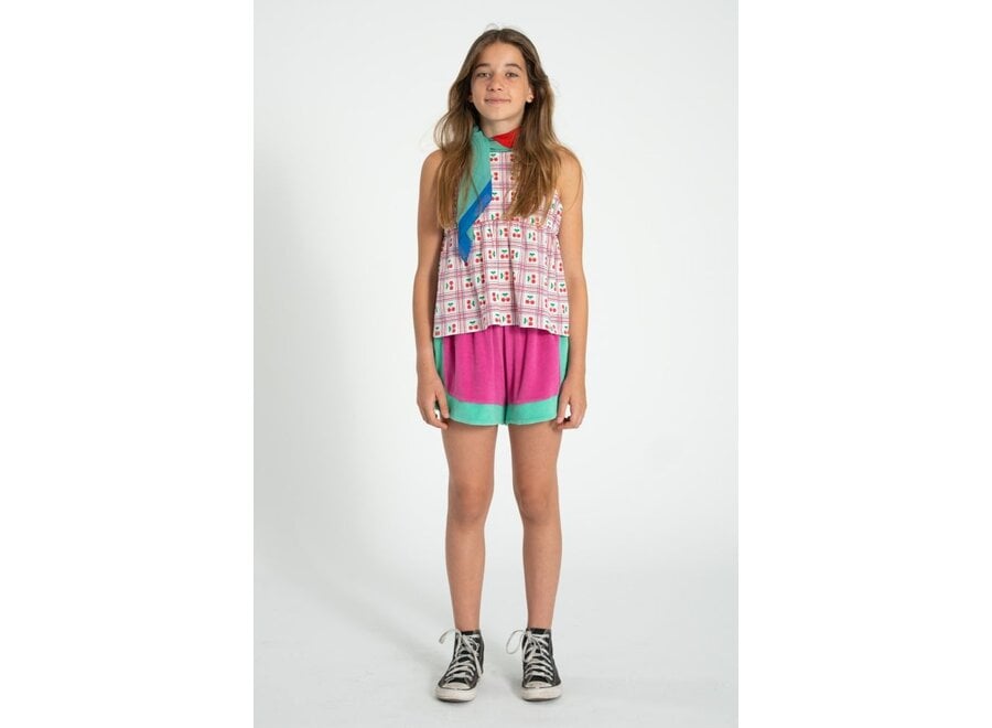 Piupiuchick | Shorts Fuchsia/Green