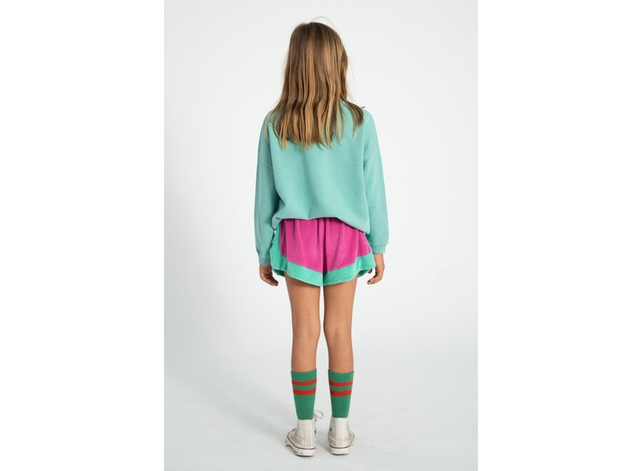 Piupiuchick | Shorts Fuchsia/Green
