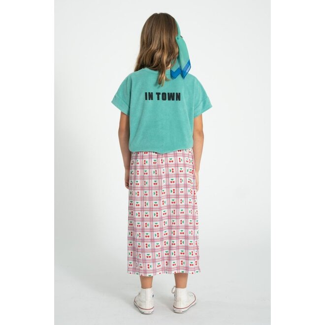 Piupiuchick | T'Shirt Turquoise With "Best Friend" Print