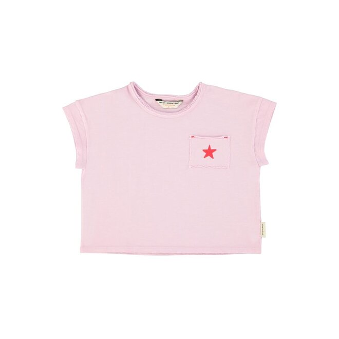 Piupiuchick | T'Shirt Lilac With "A" Print