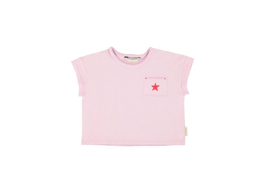 T'Shirt Lilac With "A" Print