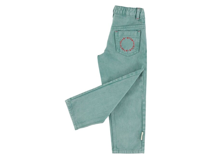 Piupiuchick | Unisex Trousers Washed Green
