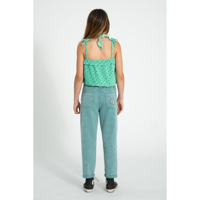 Piupiuchick | Unisex Trousers Washed Green