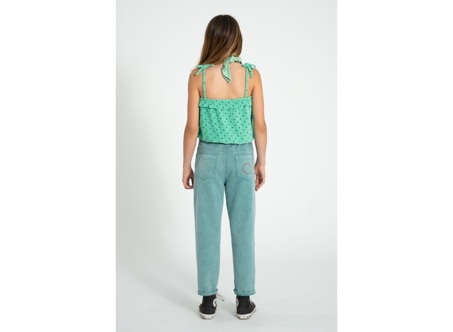 Piupiuchick | Unisex Trousers Washed Green