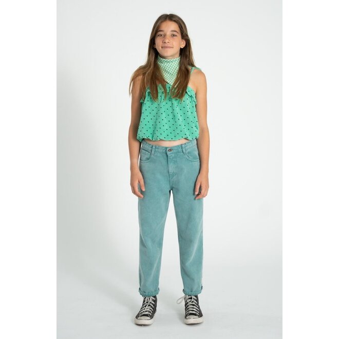 Piupiuchick | Unisex Trousers Washed Green