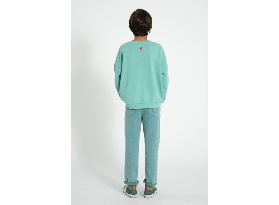 Piupiuchick | Unisex Trousers Washed Green