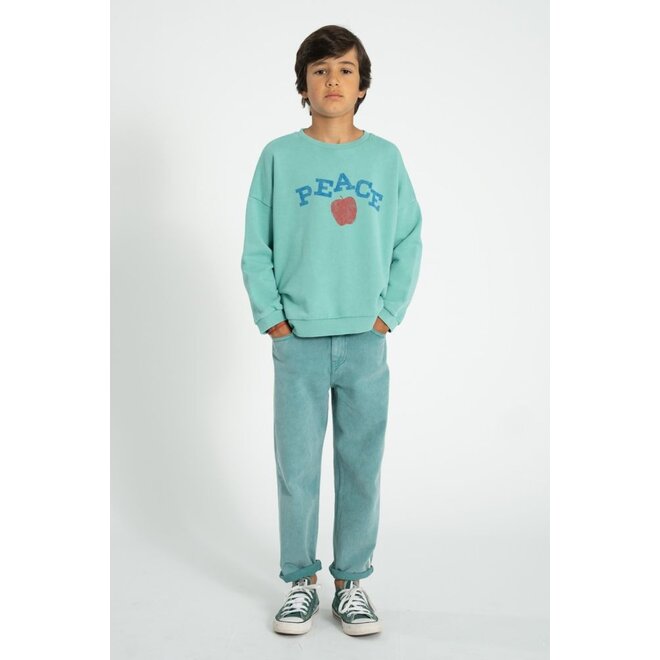 Piupiuchick | Unisex Trousers Washed Green