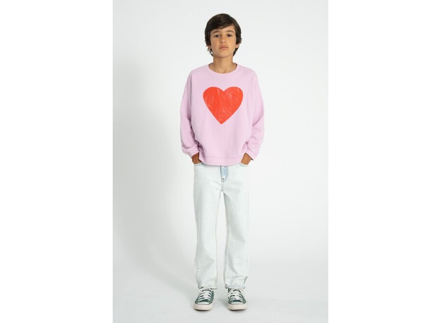 Piupiuchick | Unisex Trousers Washed Light Blue Denim