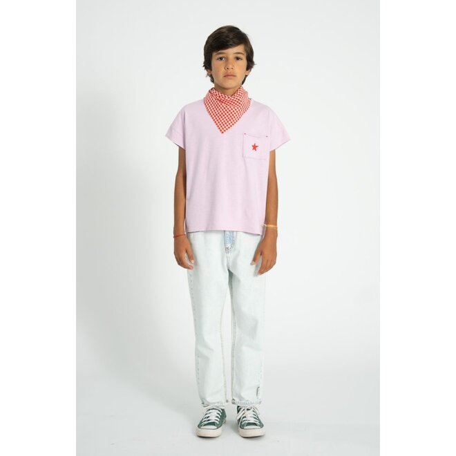 Piupiuchick | Unisex Trousers Washed Light Blue Denim