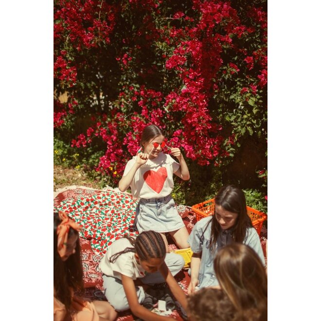 Piupiuchick | Short Skirt Blue Light Denim