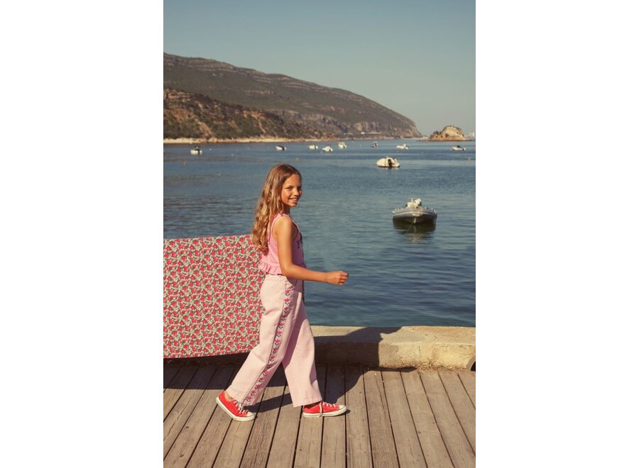 Piupiuchick | Flare Trousers Lilac