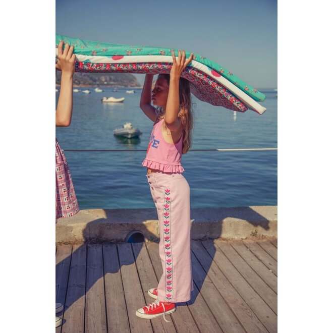 Piupiuchick | Flare Trousers Lilac