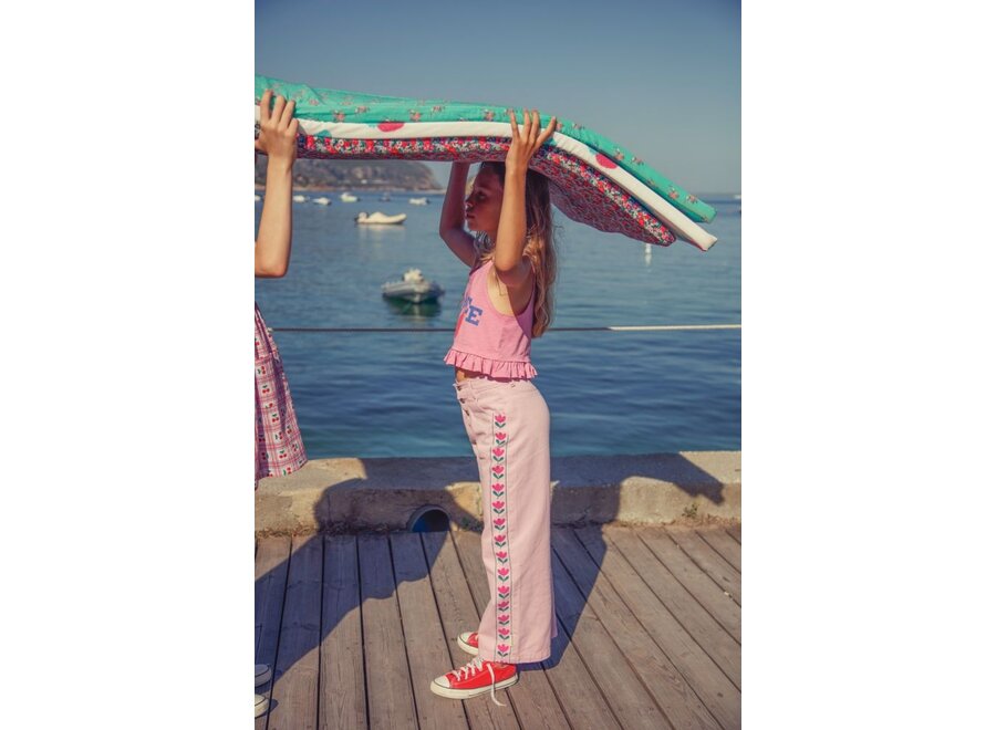 Piupiuchick | Flare Trousers Lilac