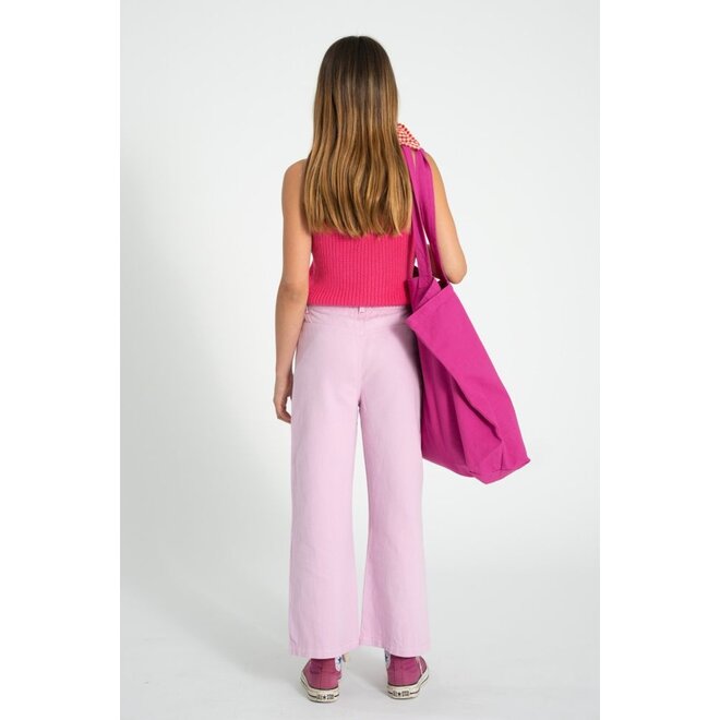 Piupiuchick | Flare Trousers Lilac