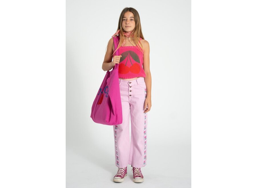 Piupiuchick | Flare Trousers Lilac