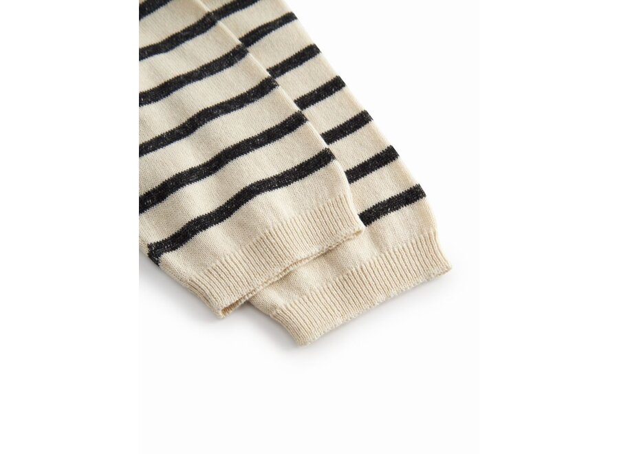 MarMar | Powy Knitwear Broekje Off White Stripe